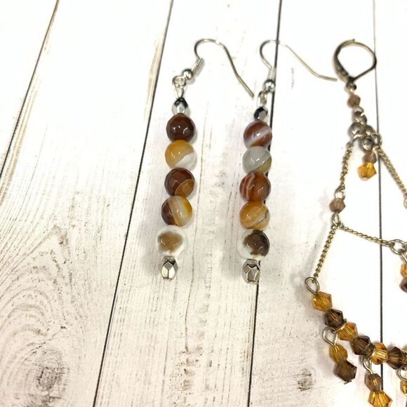 Dangle Chandelier Earring Bundle Lot - Picture 2 of 4